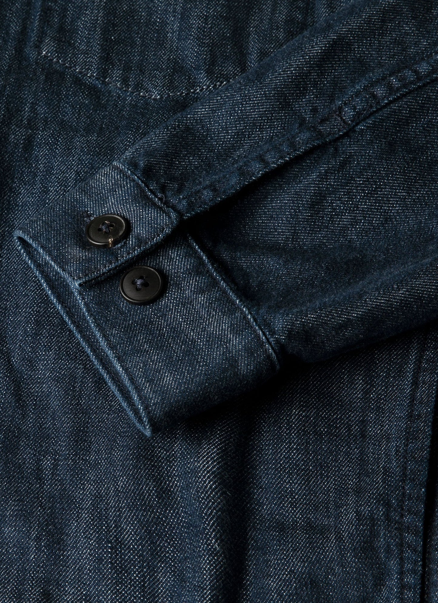 Mens Japanese Denim Jacket In Rinse Wash Denim Mjac7206 Bupc