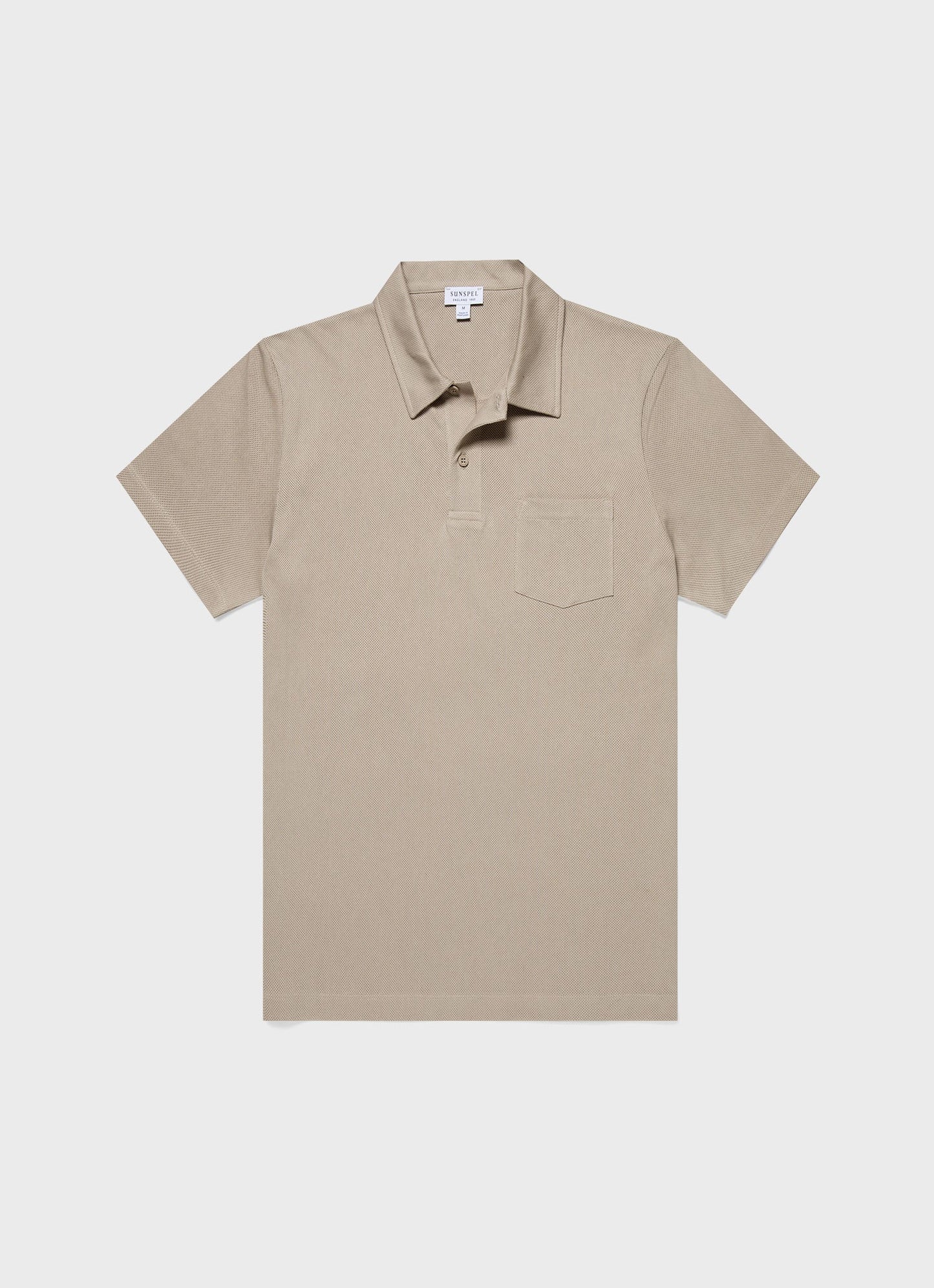 Mens Riviera Polo Shirt In Ash Grey Mpol1026 Gyew