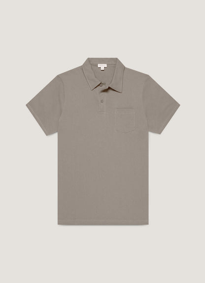Men's Riviera Polo Shirt in Iron Grey