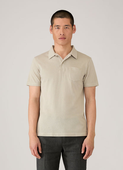 Mens Riviera Polo Shirt In Ash Mpol1026 Gyfi
