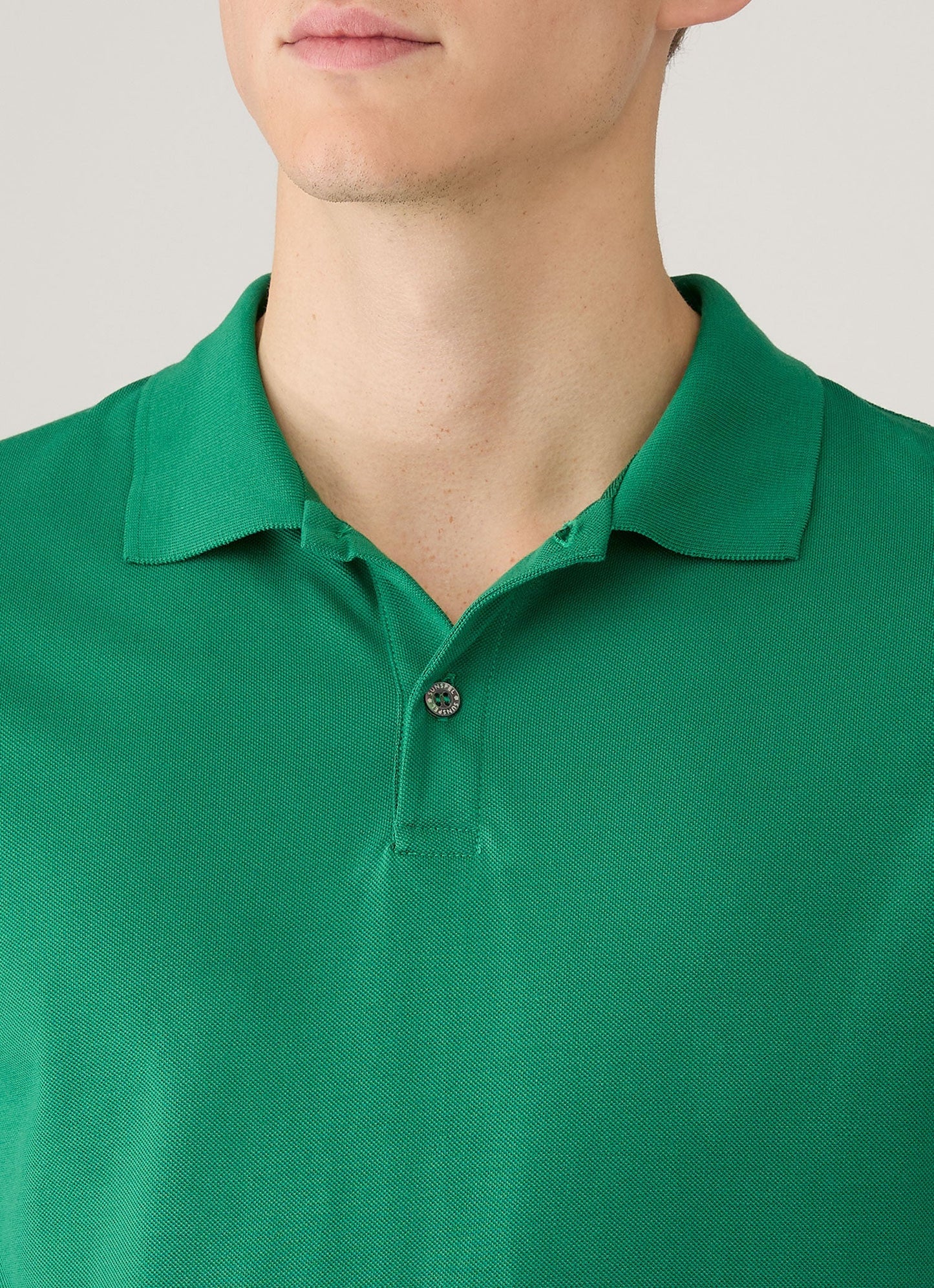 Mens Pique Polo Shirt In Bright Green Mpol1028 Gnjc