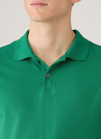 Mens Pique Polo Shirt In Bright Green Mpol1028 Gnjc