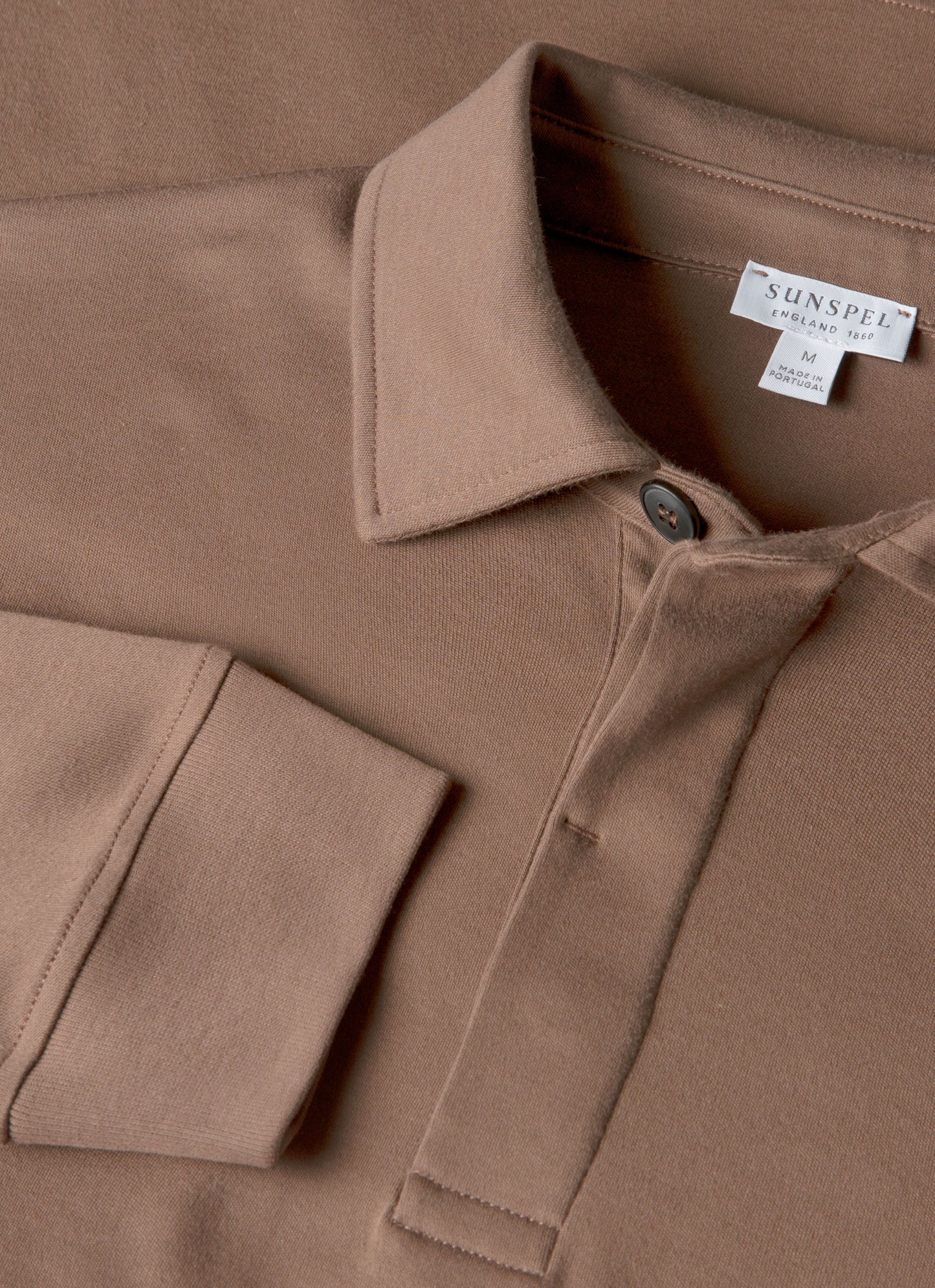 Mens Heavyweight Rugby Polo Shirt In Bark Mpol1066 Brgc