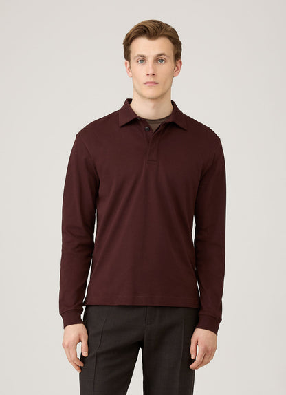 Mens Heavyweight Rugby Polo Shirt In Bakelite Mpol1066 Rdel