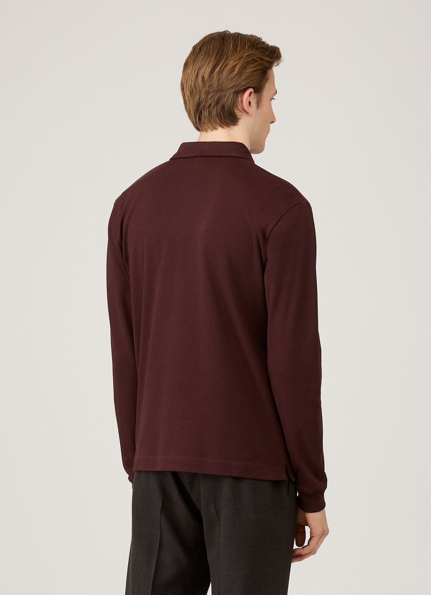Mens Heavyweight Rugby Polo Shirt In Bakelite Mpol1066 Rdel