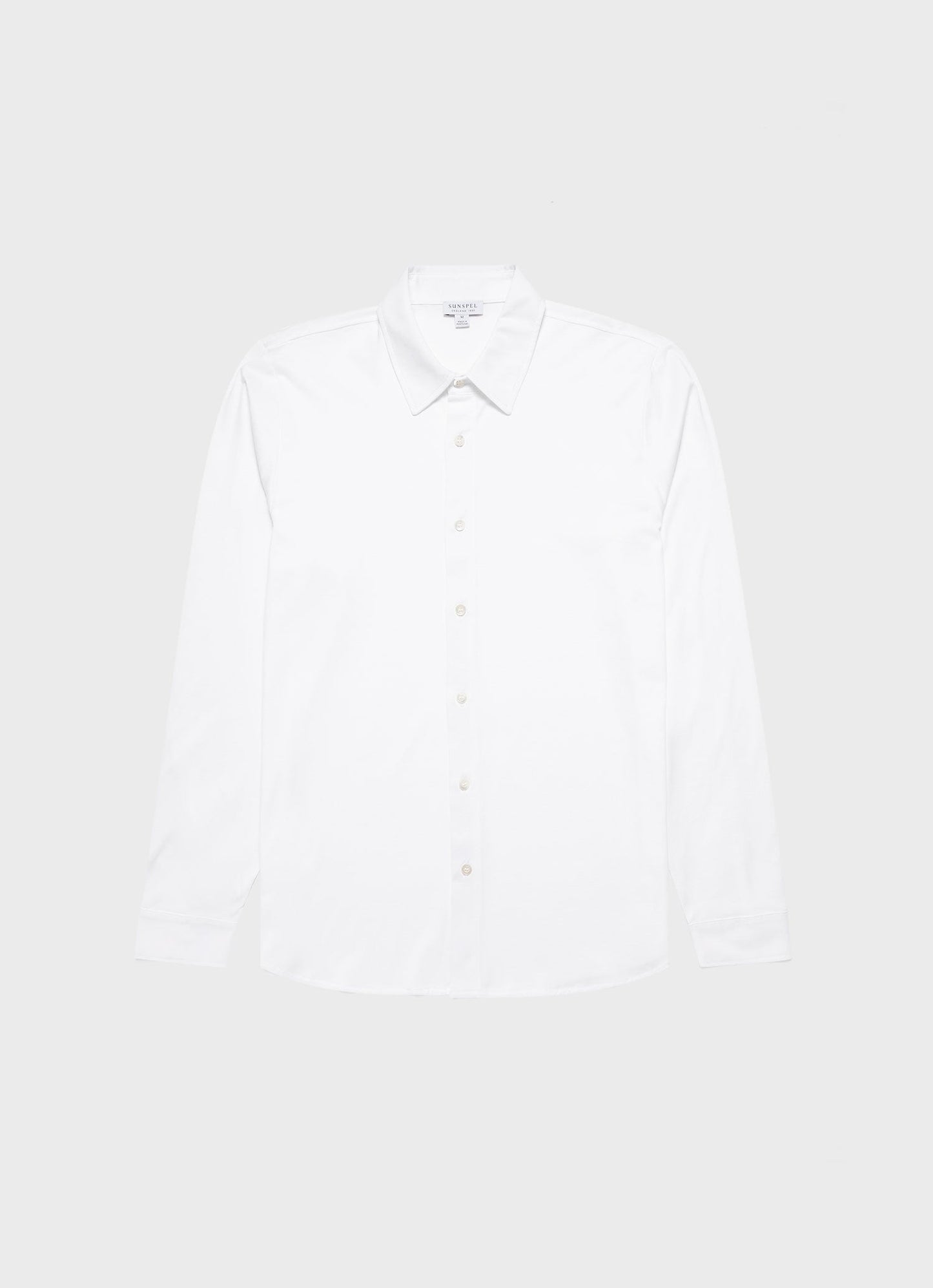 Ls Jersey Shirt In White