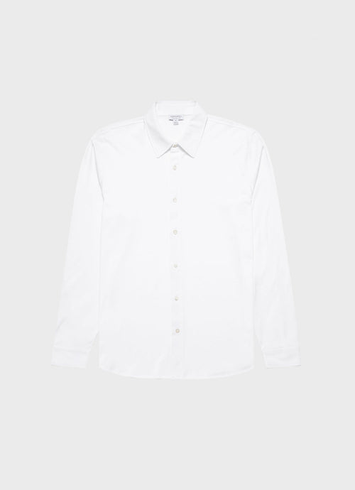 Ls Jersey Shirt In White