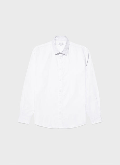 Men S Oxford Shirt In White Msht2057 Whaa