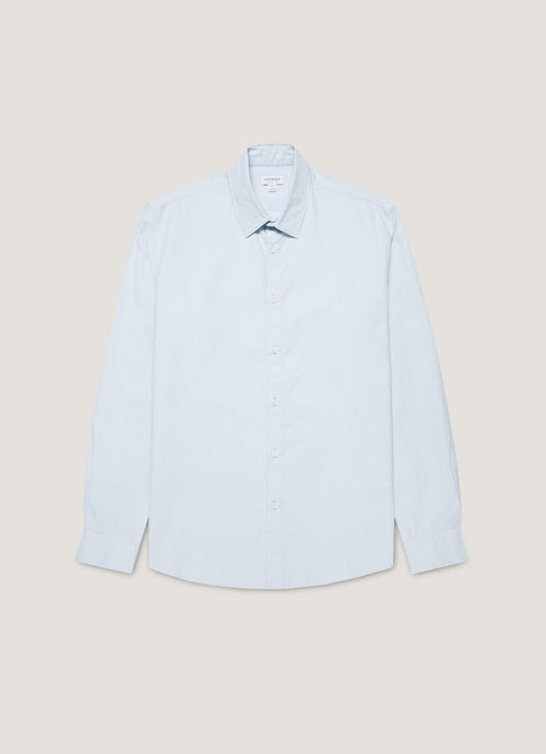 Mens Oxford Shirt In Light Blue Msht2127 Bued