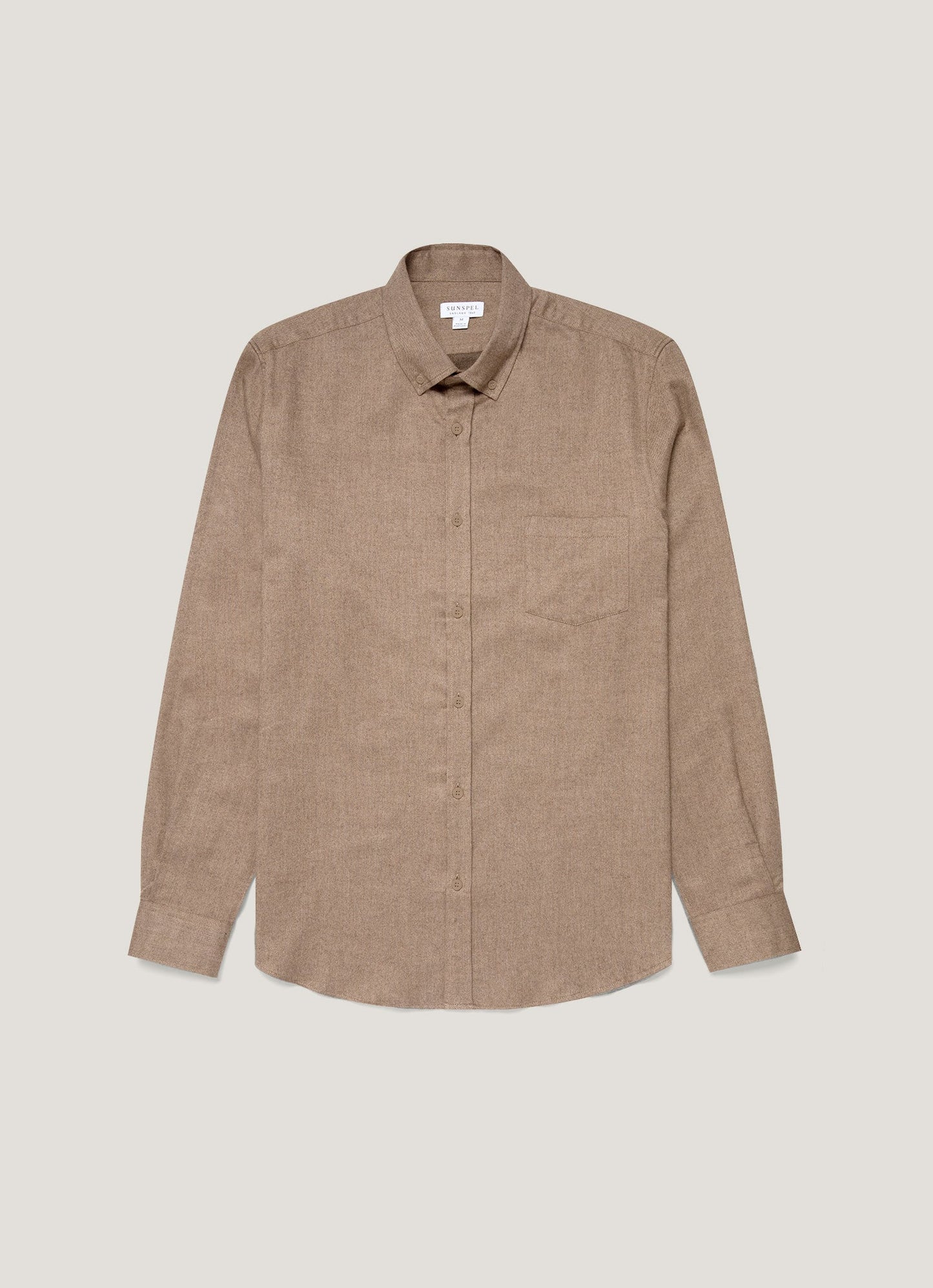 Mens Button Down Flannel Shirt In Cedar Msht2131 Breh