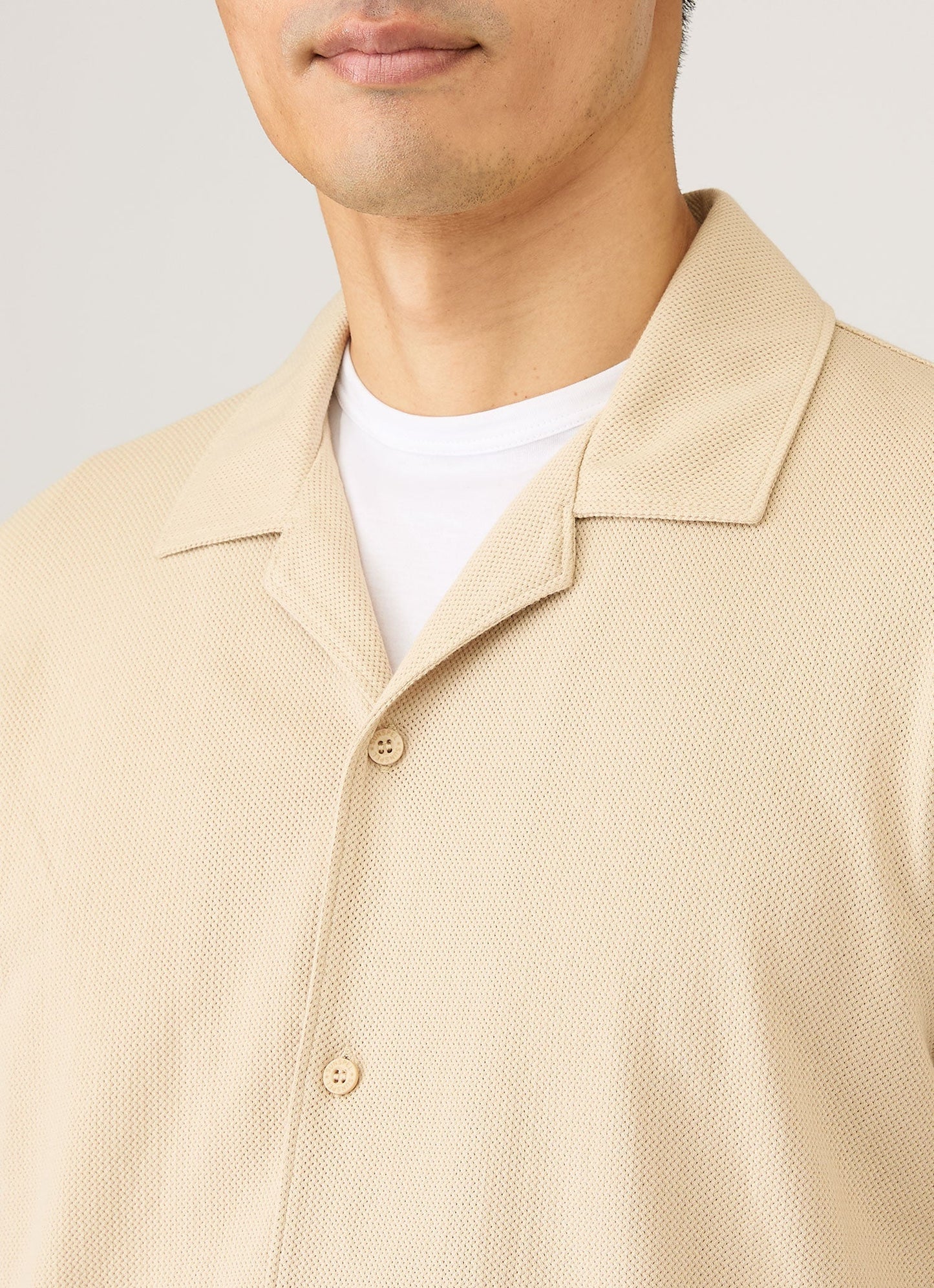 Mens Riviera Camp Collar Shirt In Hazelwood Msht2147 Brgt