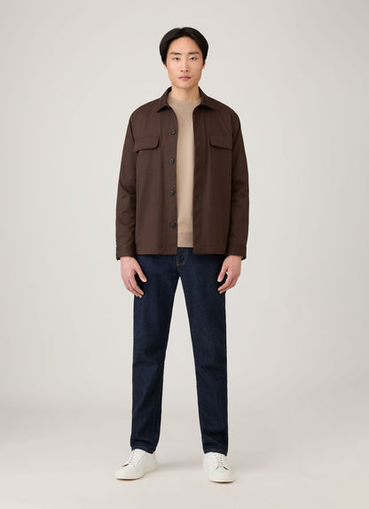 Mens Loopback Sweatshirt In Mink Mswe1516 Brgb