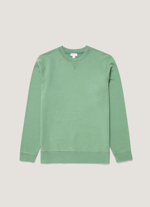Men S Sweatshirt In Thyme Mswe1516 Gnfp