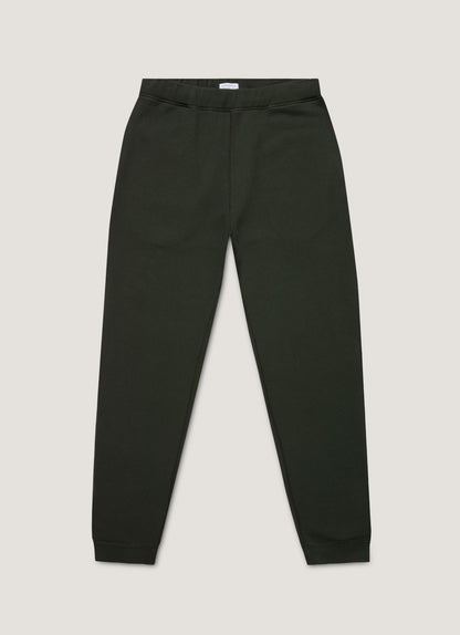 Mens Loopback Sweatpants In Dark Green Mtrs1518 Gnin