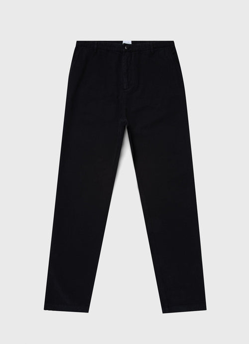 Mens Brushed Cotton Chore Trouser In Black Mtrs3075 Bkaa