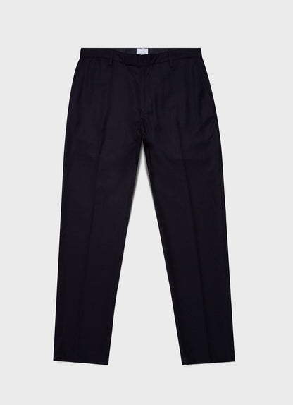 Mens Travel Wool Trouser In Navy Mtrs3089 Buaa