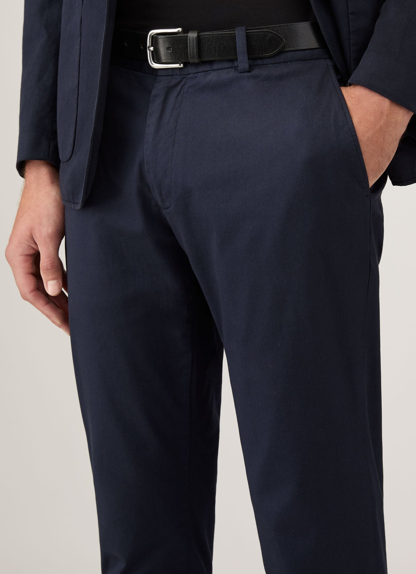 Mens Slim Chino In Navy Mtrs3102 Buaa