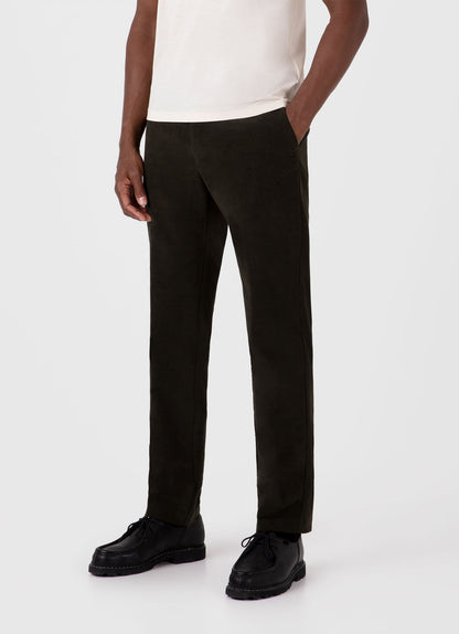 Mens Moleskin Trouser In Peat Mtrs3111 Gnih