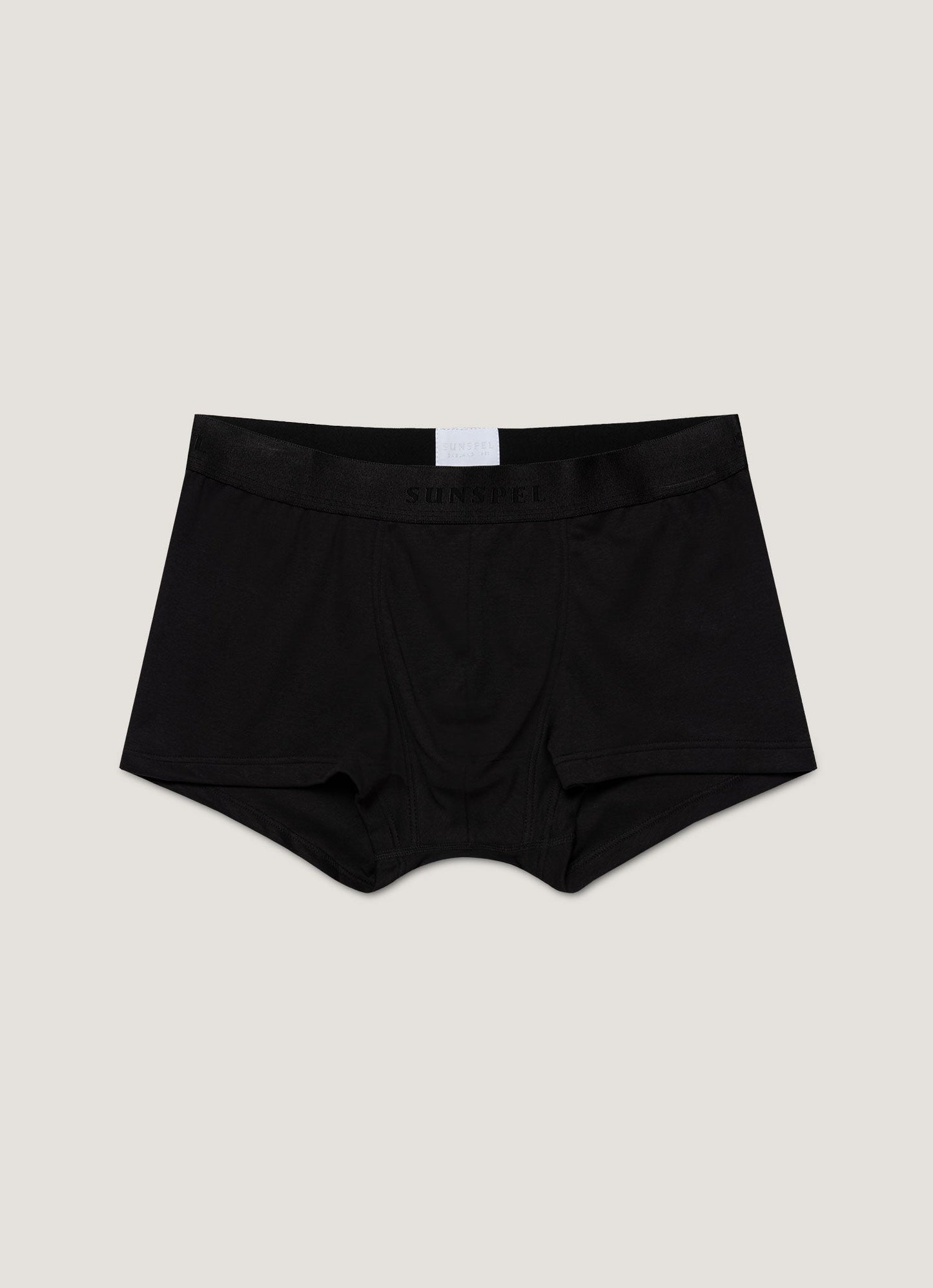 Mens Sea Island Cotton Trunks In Black Mtru4622 Bkaa
