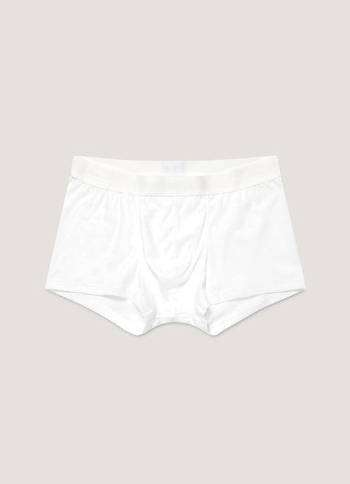 Mens Sea Island Cotton Trunks In White Mtru4622 Whaa