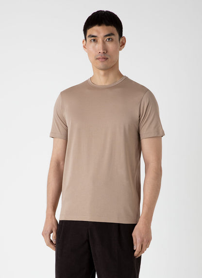 Mens Classic Tshirt In Sandstone Mtsh0001 Brfc