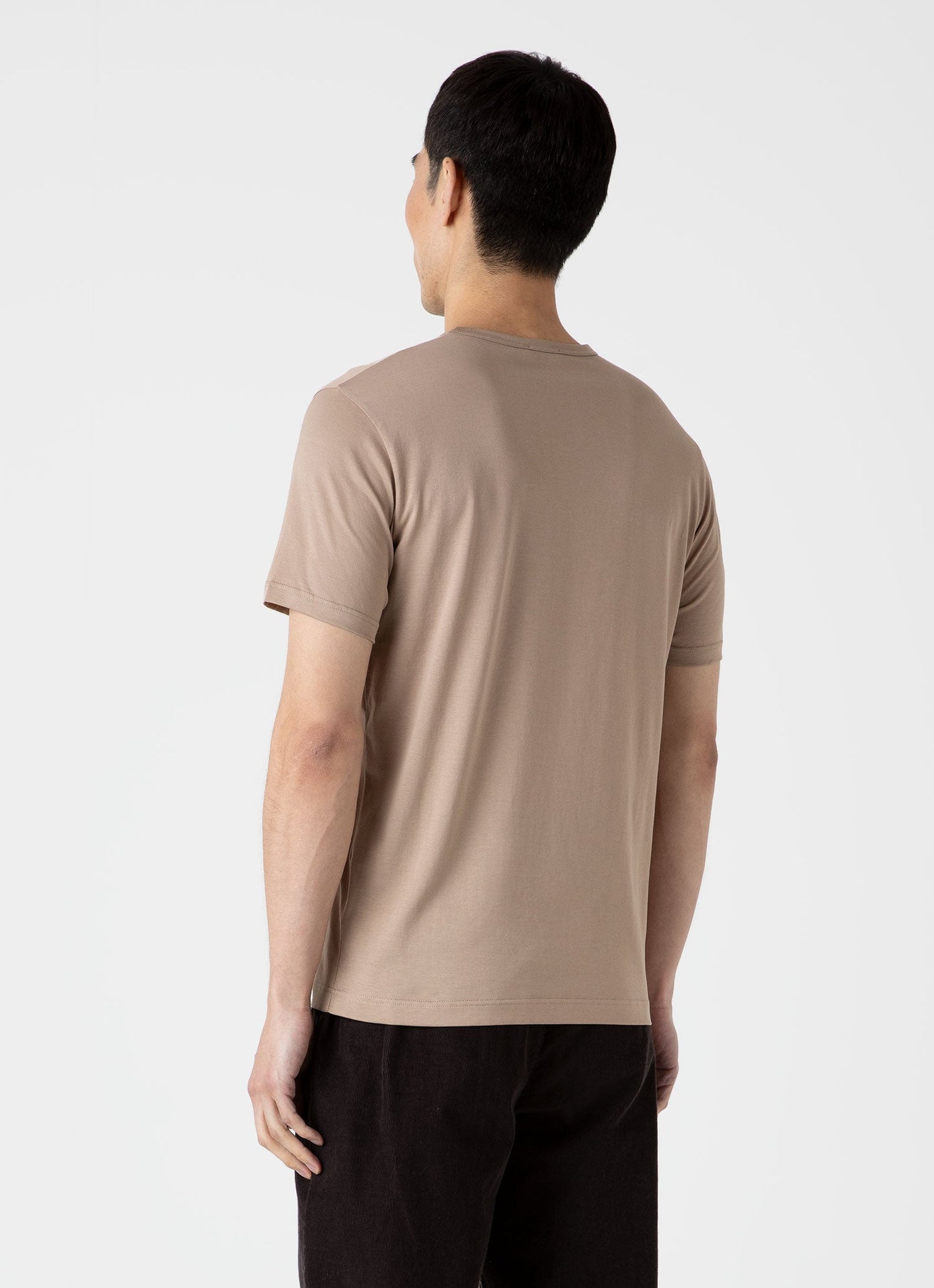 Mens Classic Tshirt In Sandstone Mtsh0001 Brfc