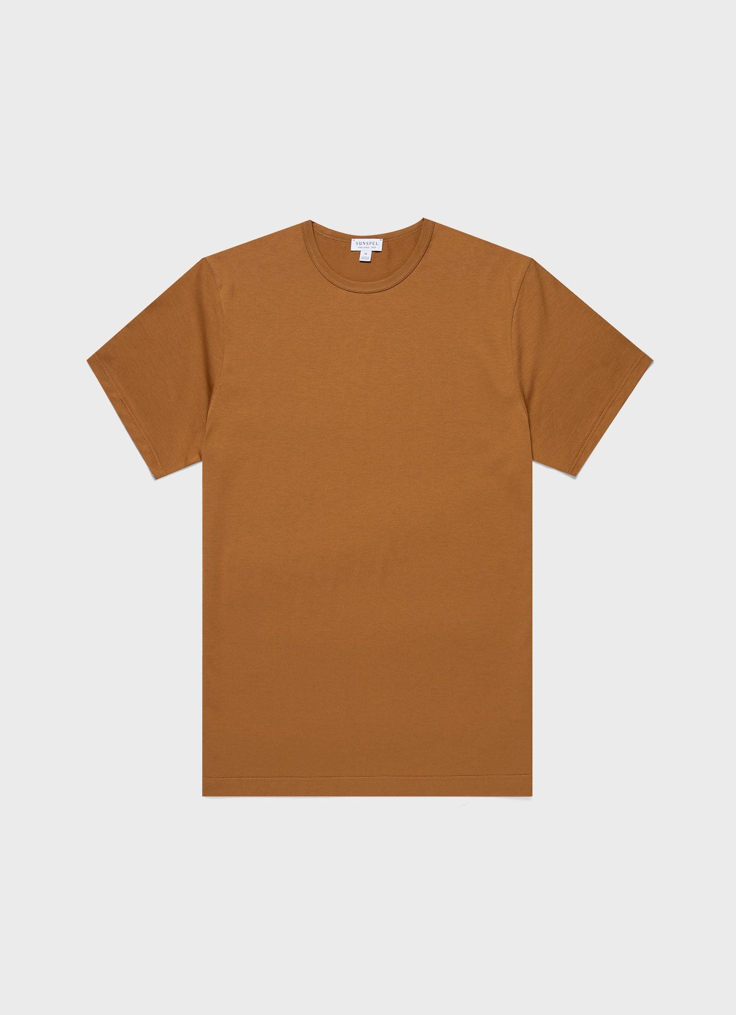 Mens Classic Tshirt In Golden Brown Mtsh0001 Brfo