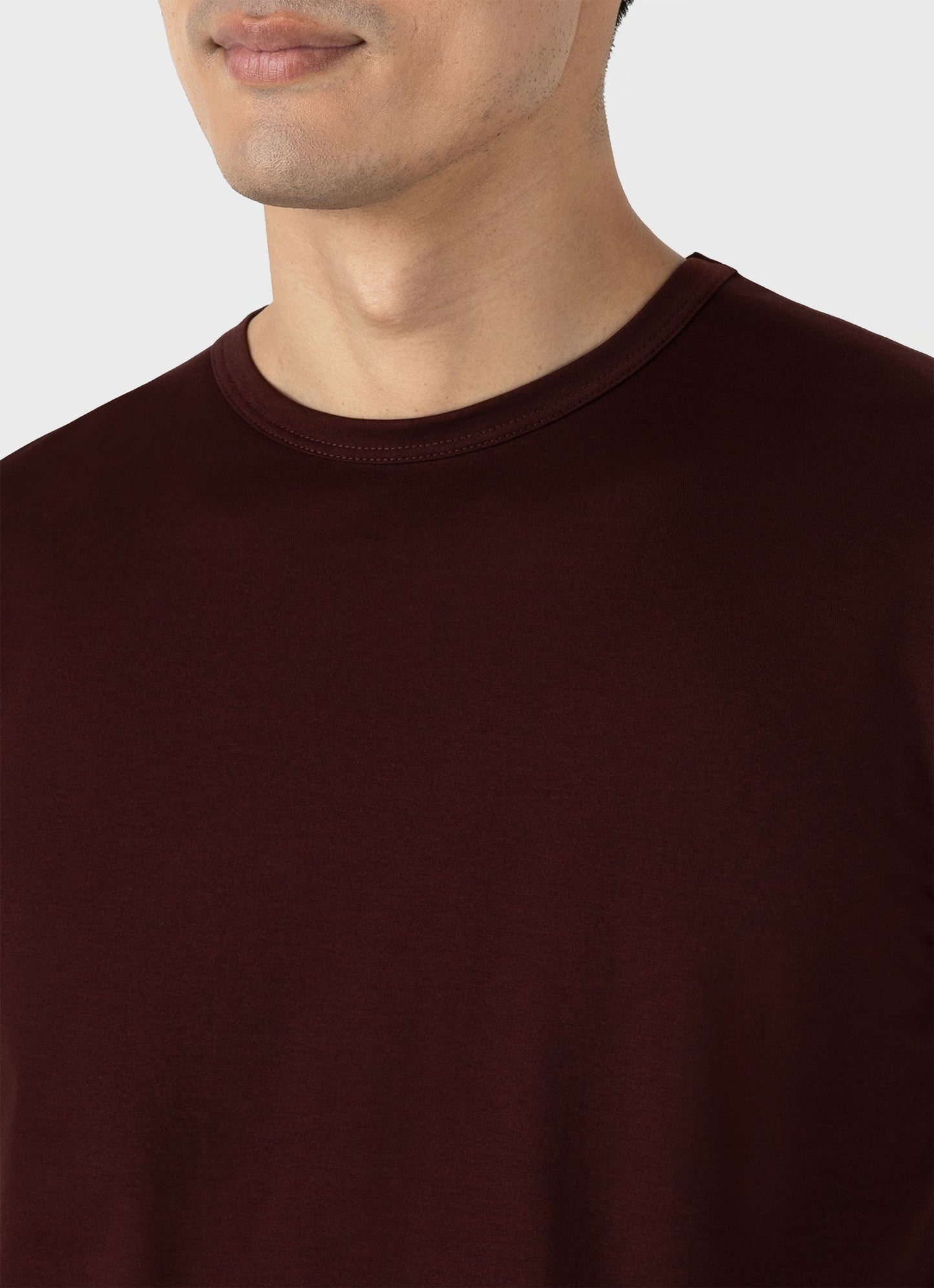Mens Classic Tshirt In Raisin Mtsh0001 Brfq