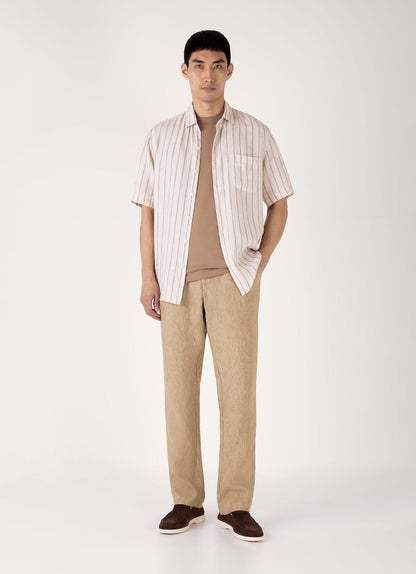 Mens Classic Tshirt In Dune Mtsh0001 Brfz