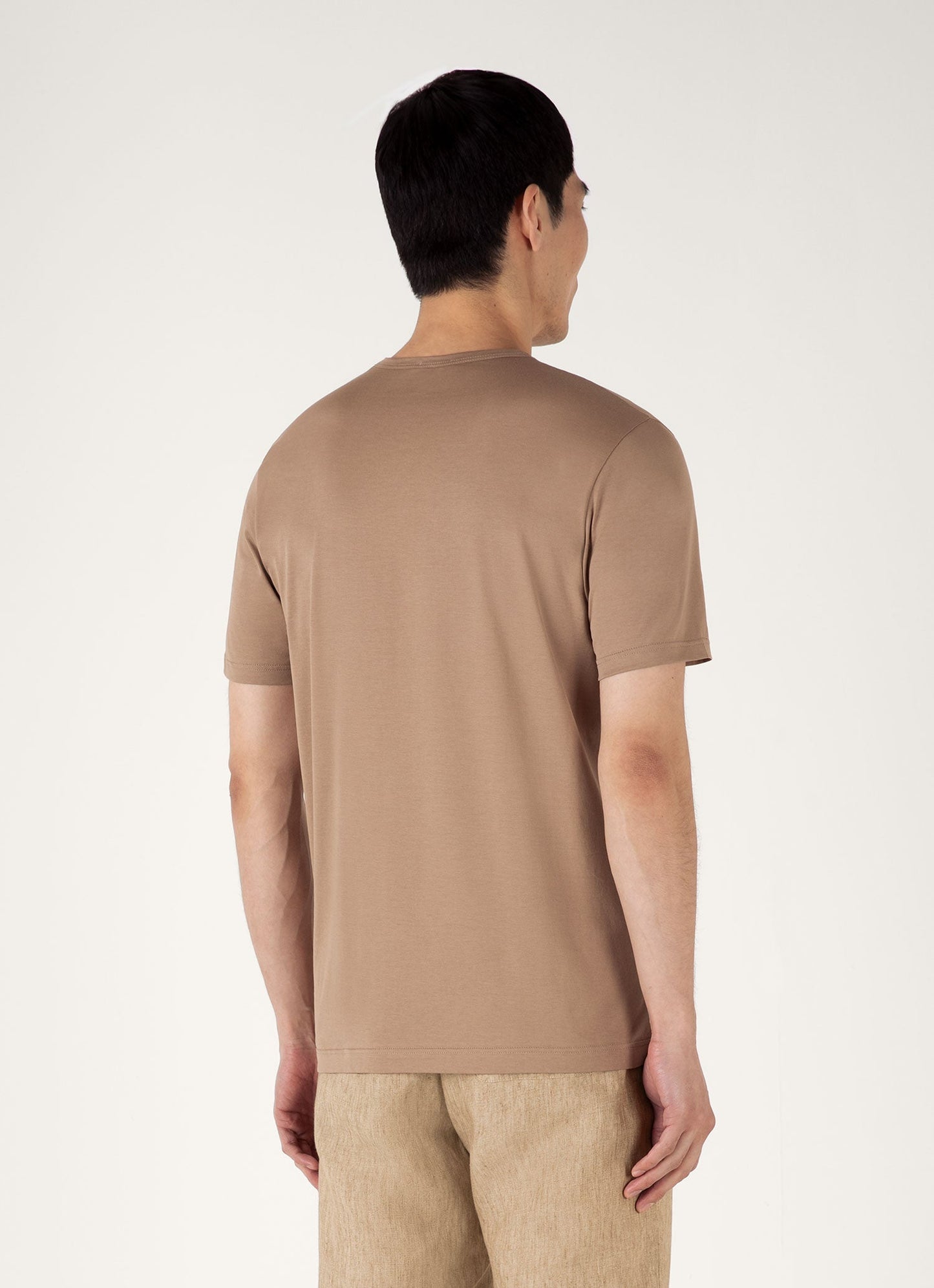 Mens Classic Tshirt In Dune Mtsh0001 Brfz