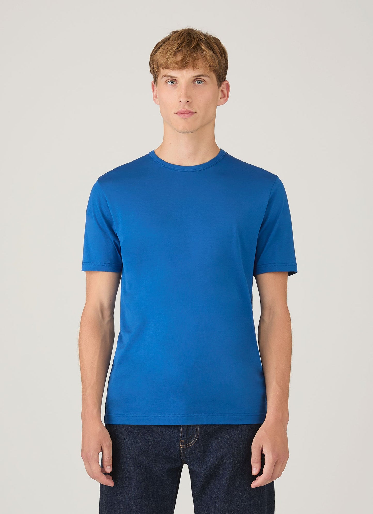 Mens Classic Tshirt In Cobalt Mtsh0001 Buwp