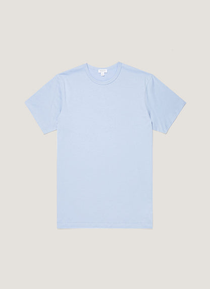 Mens Classic Tshirt In Sky Mtsh0001 Buwv