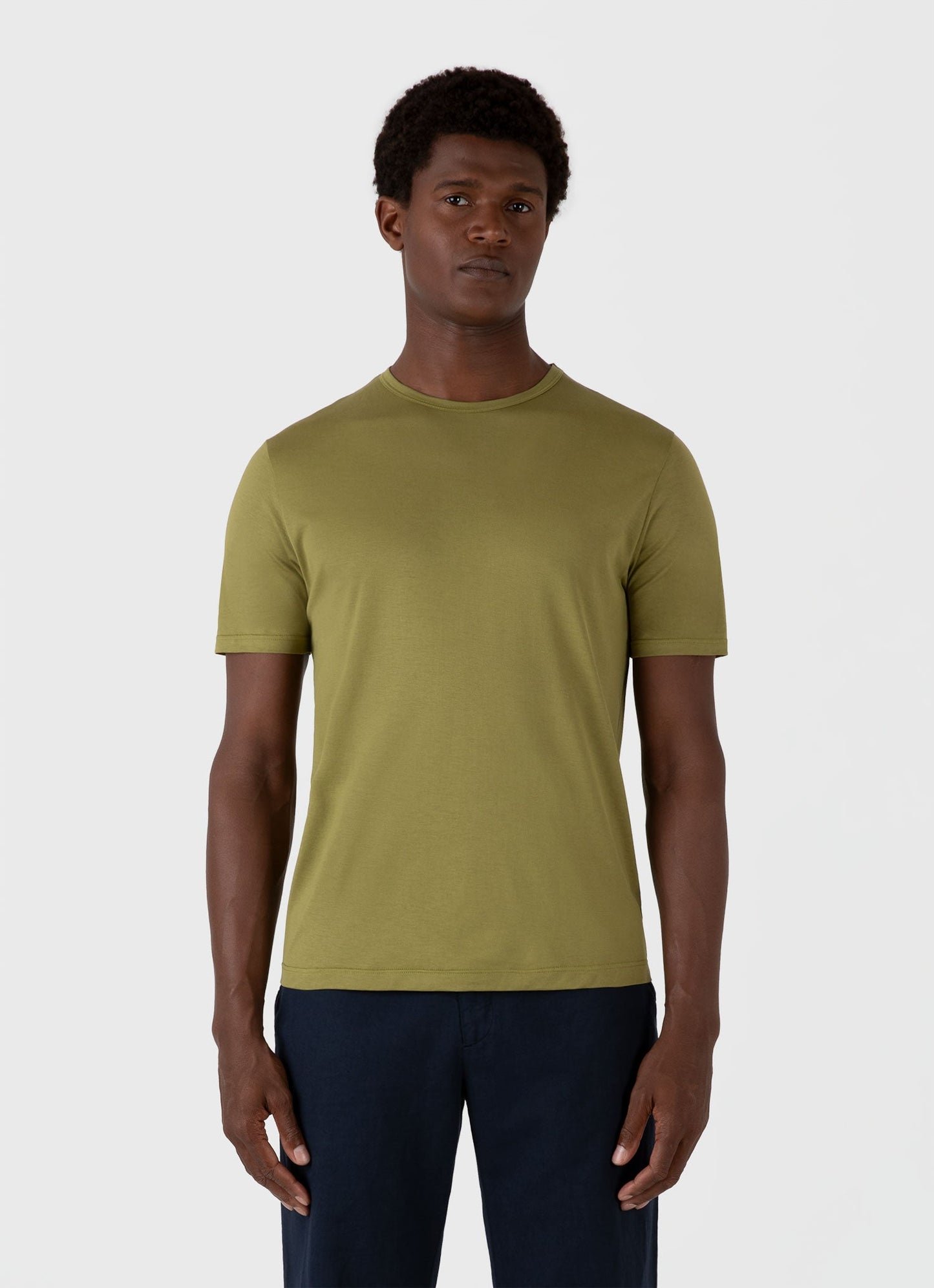 Mens Classic Tshirt In Matcha Green Mtsh0001 Gnif