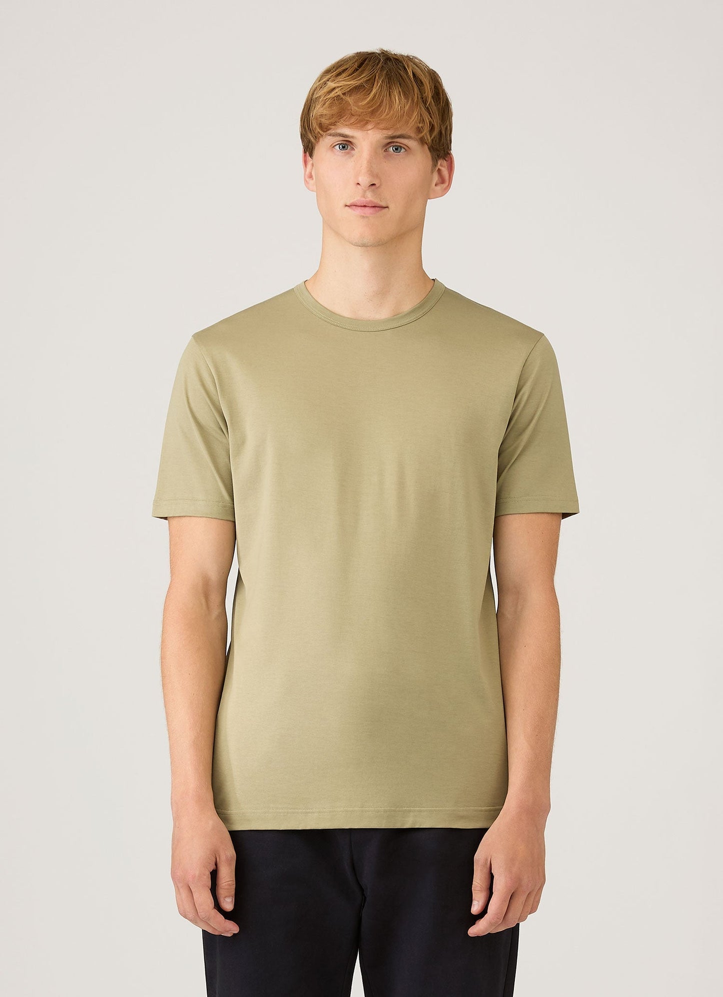 Mens Classic Tshirt In Pistachio Mtsh0001 Gnix