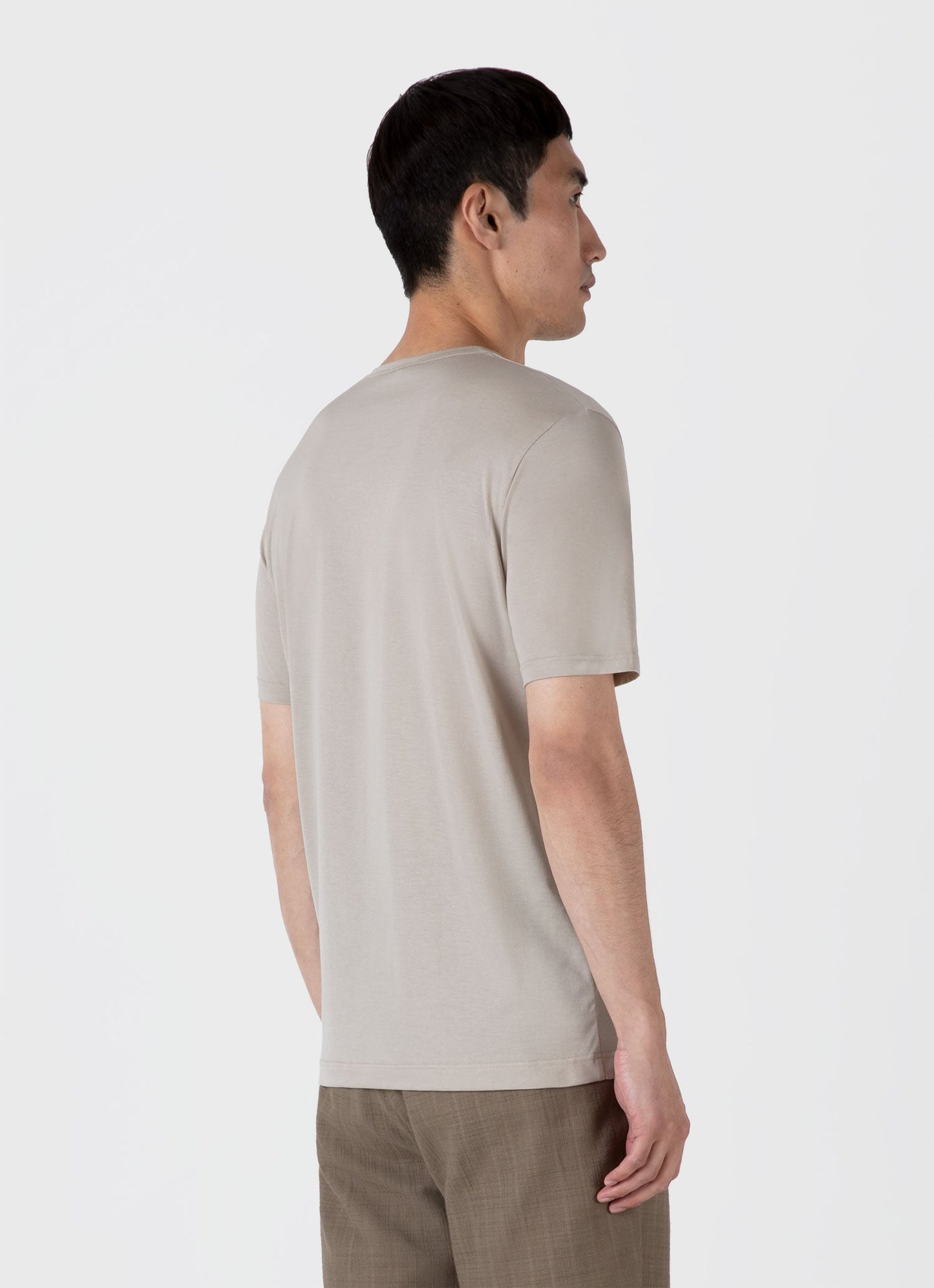 Mens Classic Tshirt In Ash Grey Mtsh0001 Gyew
