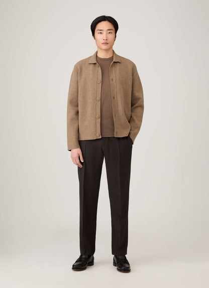 Mens Riviera Midweight Tshirt In Bark Mtsh0007S Brgc