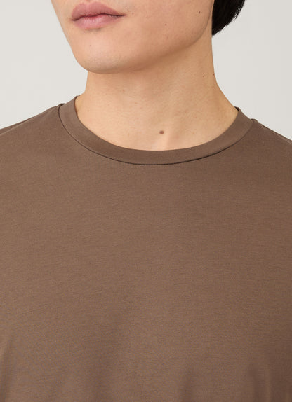 Mens Riviera Midweight Tshirt In Bark Mtsh0007S Brgc