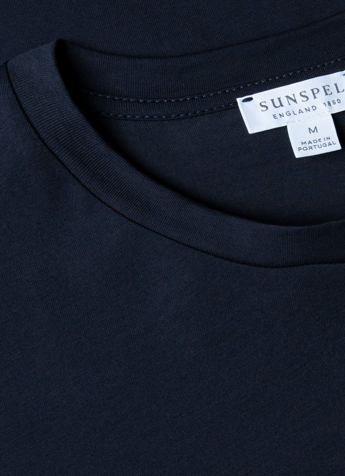 Mens Riviera Midweight Tshirt In Midnight Navy Mtsh0007S Buvn