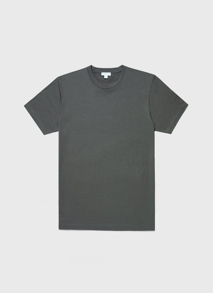 Mens Riviera Midweight Tshirt In Drill Green Mtsh0007S Gnhv