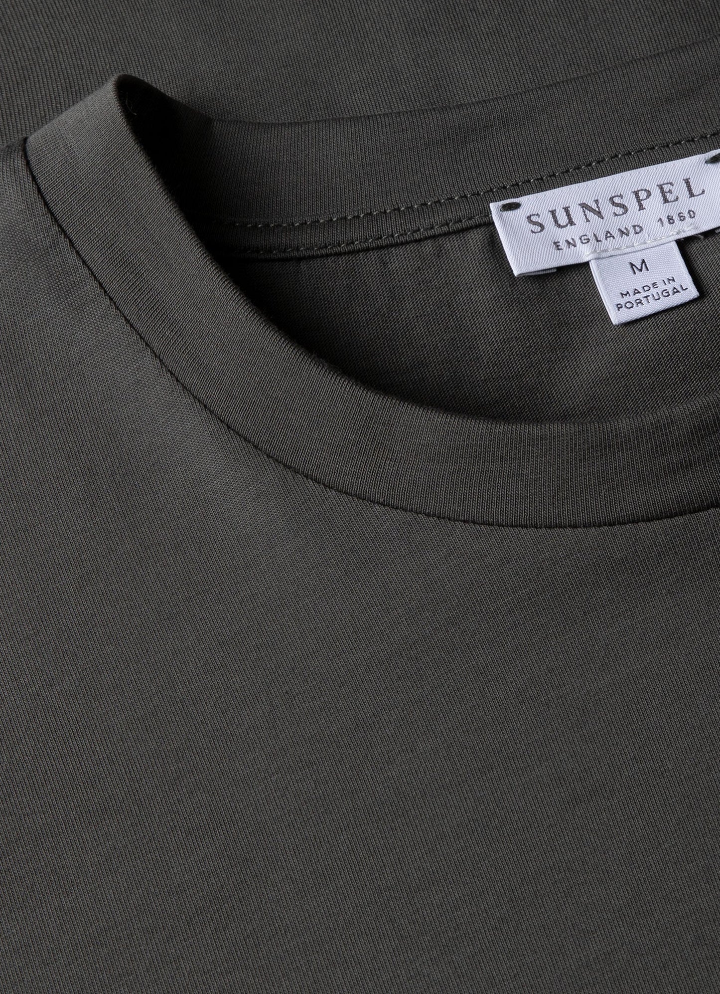 Mens Riviera Midweight Tshirt In Drill Green Mtsh0007S Gnhv