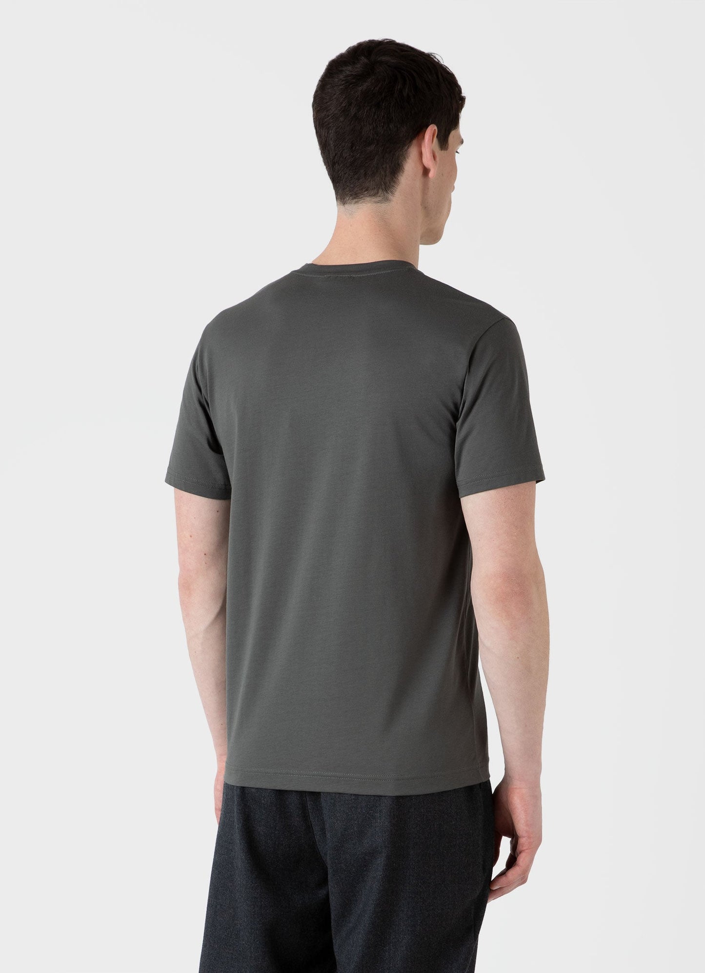 Mens Riviera Midweight Tshirt In Drill Green Mtsh0007S Gnhv
