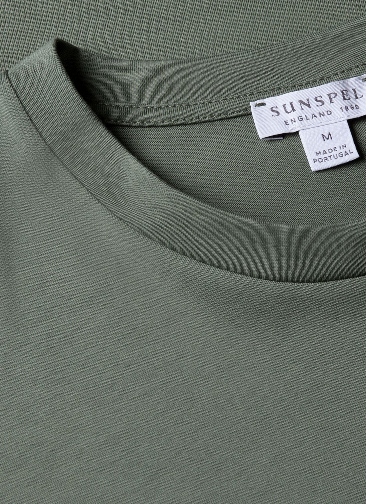 Mens Riviera Midweight Tshirt In Dusk Green Mtsh0007S Gnij