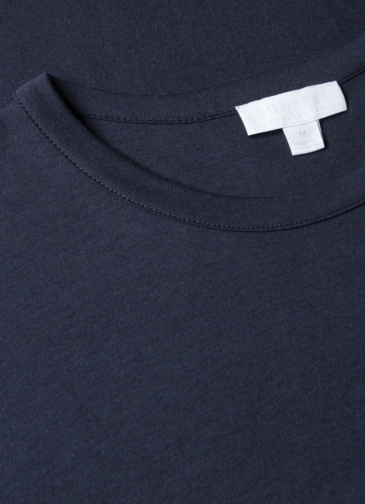 Mens Sea Island Cotton Tshirt Navy Mtsh0063