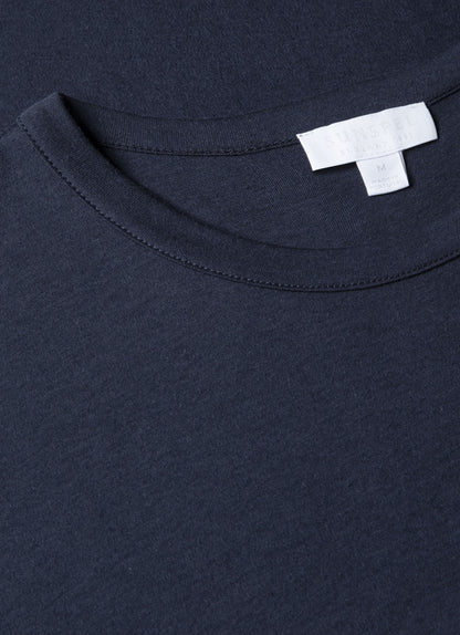 Mens Sea Island Cotton Tshirt Navy Mtsh0063