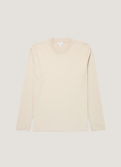 Mens Long Sleeve Heavyweight Tshirt In Hazelwood Mtsh0182 Brgt