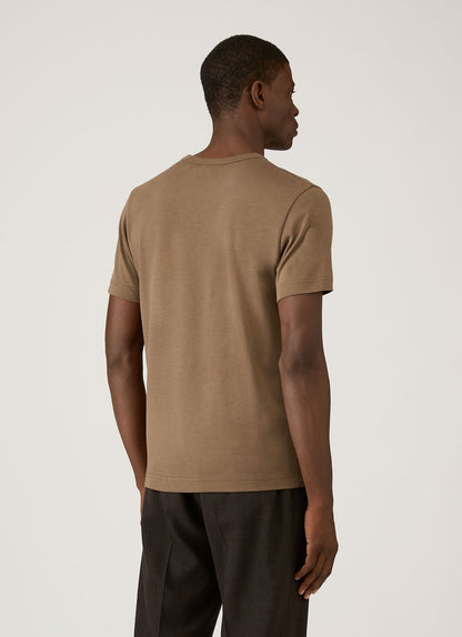 Mens Heavyweight Jersey Tshirt In Dark Cedar Mtsh0187 Brgr