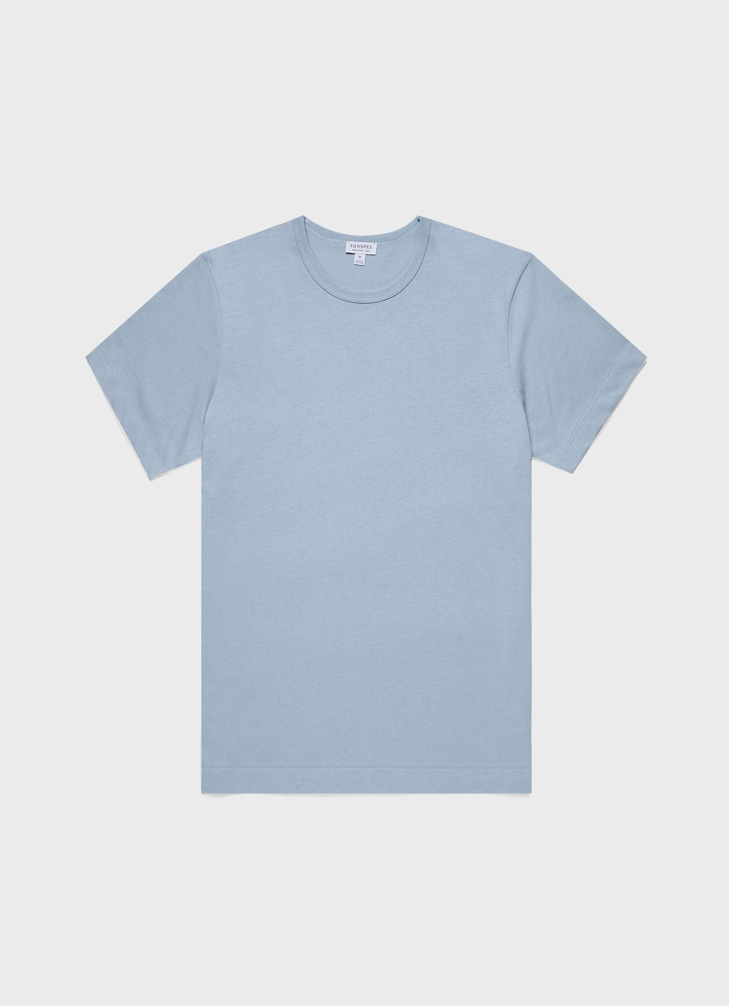 Mens Single Jersey Tshirt In Blue Mist Mtsh0187 Buvq