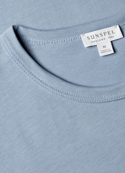 Mens Single Jersey Tshirt In Blue Mist Mtsh0187 Buvq