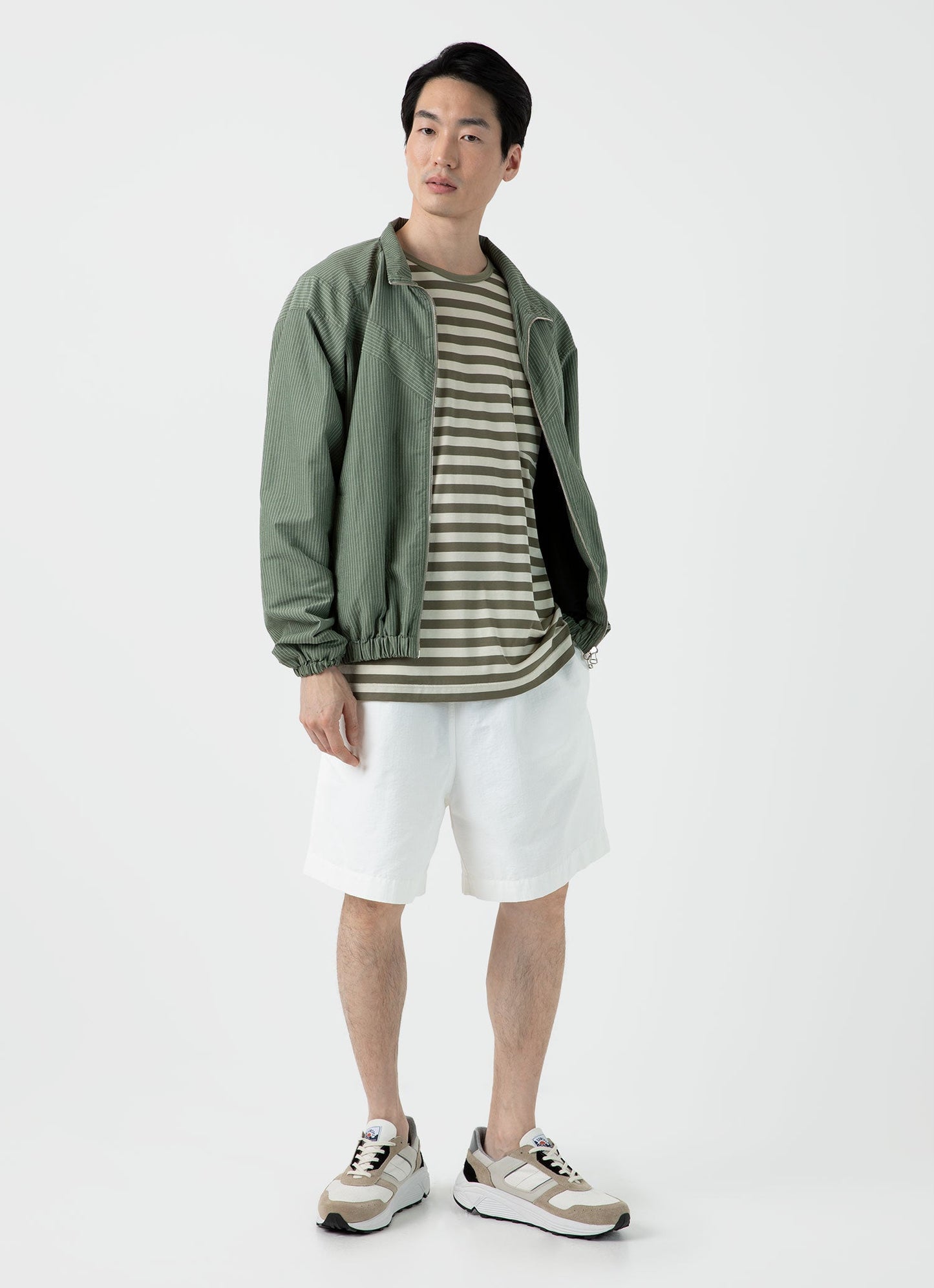 Mens Nigel Cabourn Ripstop Army Short In Off White Ncmshr3514 Whba