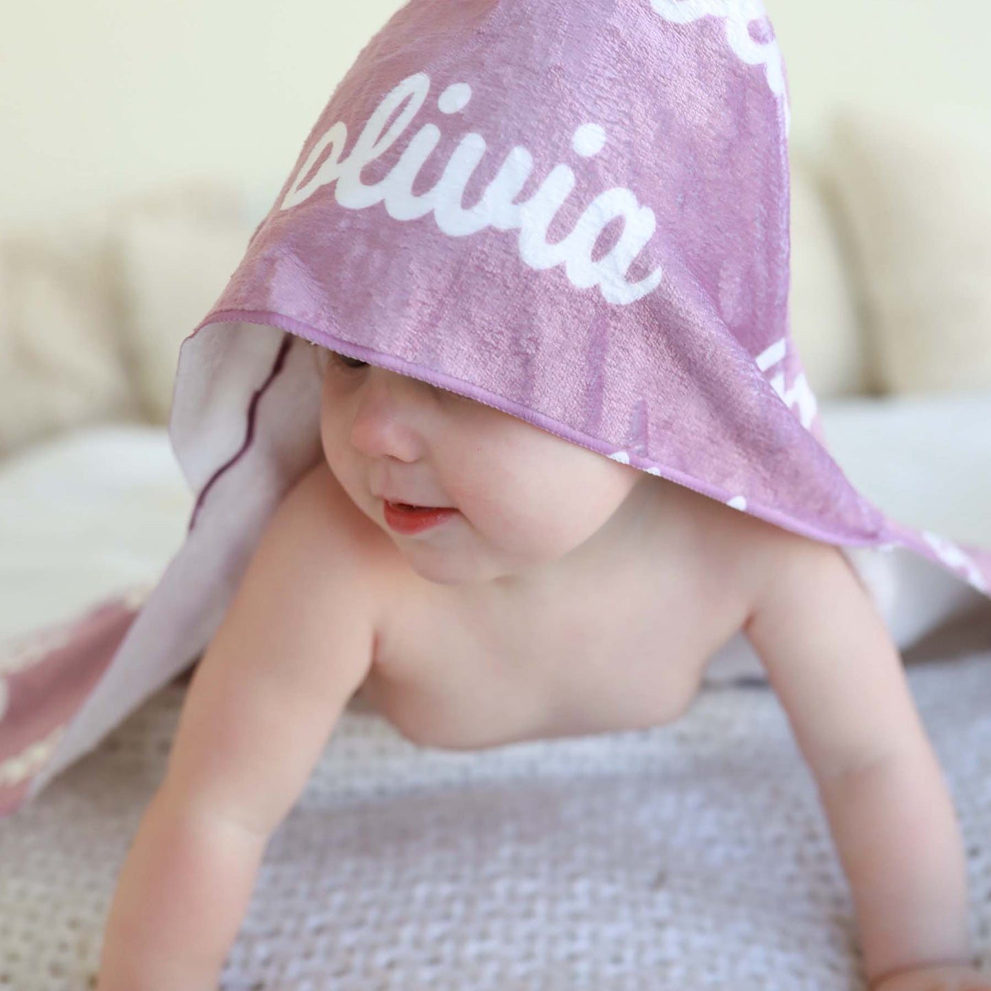 Personalized Hooded Towel | Solids